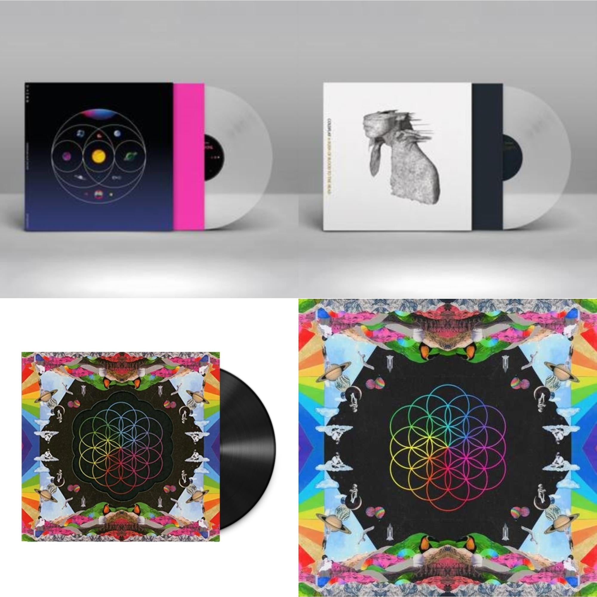 Music Of The Spheres (X) (140G/Clear Eco LP Vinyl) & Rush Of Blood To The Head (140G/Clear Eco LP Vinyl) & Head Full Of Dreams & Head Full Of Dreams (Dl Code)