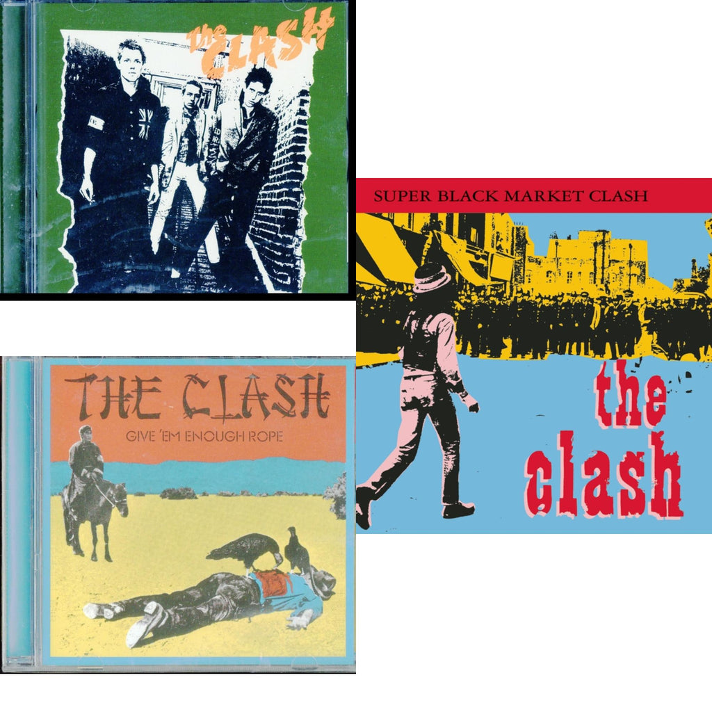 Clash (Us Edition) & Give Em Enough Rope & Super Black Market Clash