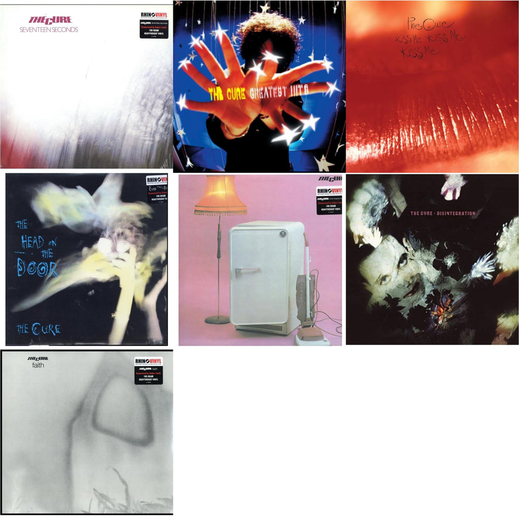 This is a 7 LP Vinyl SKU bundle.
1.This LP Vinyl is brand new.Format: LP VinylMusic Style: New WaveThis item's title is: Seventeen Seconds (180G)Artist: CureLabel: ELEKTRA CATALOG GROUPBarcode: 081227981600Release Date: 9/6/2016
2.This LP Vinyl is brand new.
