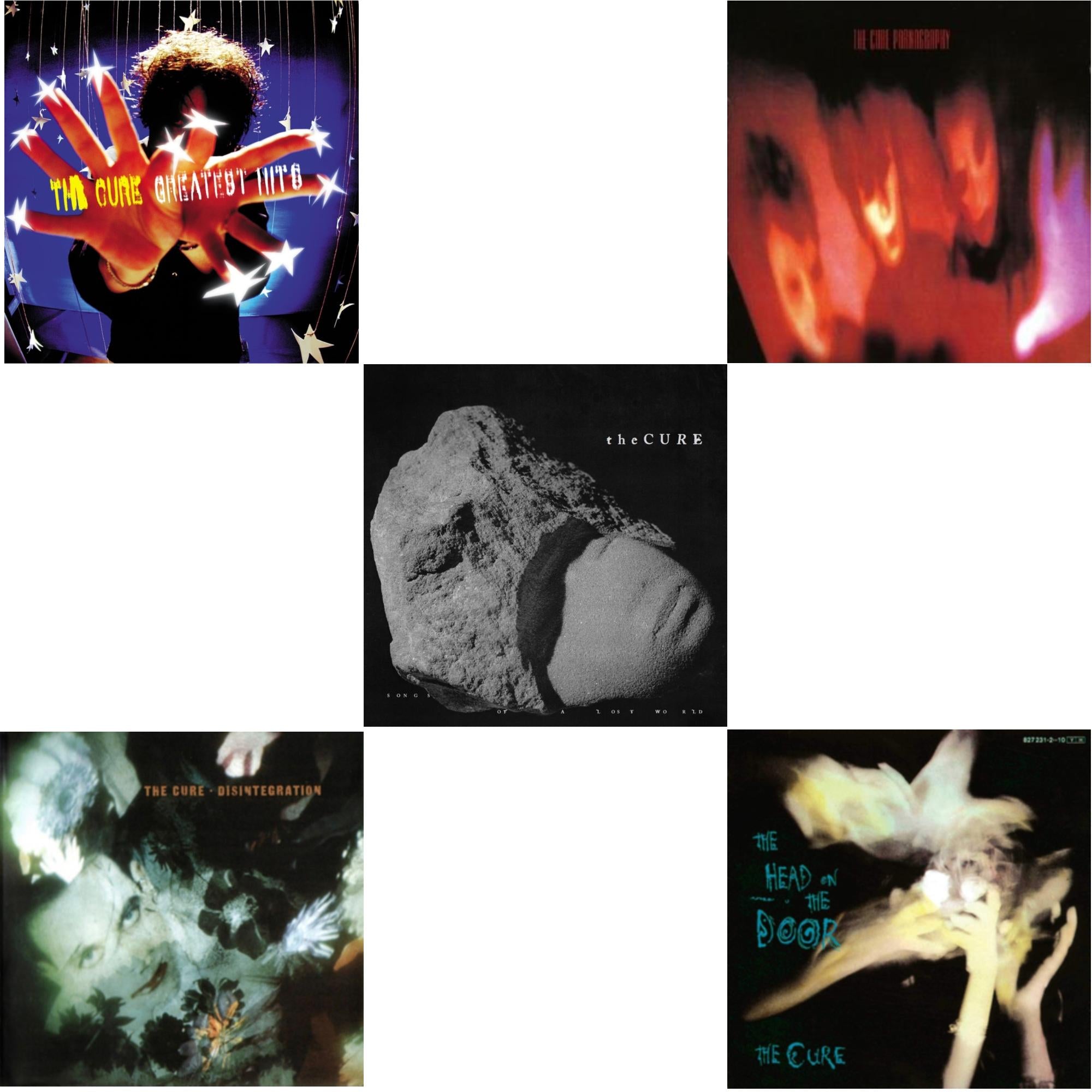 Greatest Hits & Disintegration (Remastered) & Songs Of A Lost World & Pornography (Remastered) & Head On The Door (Remastered)