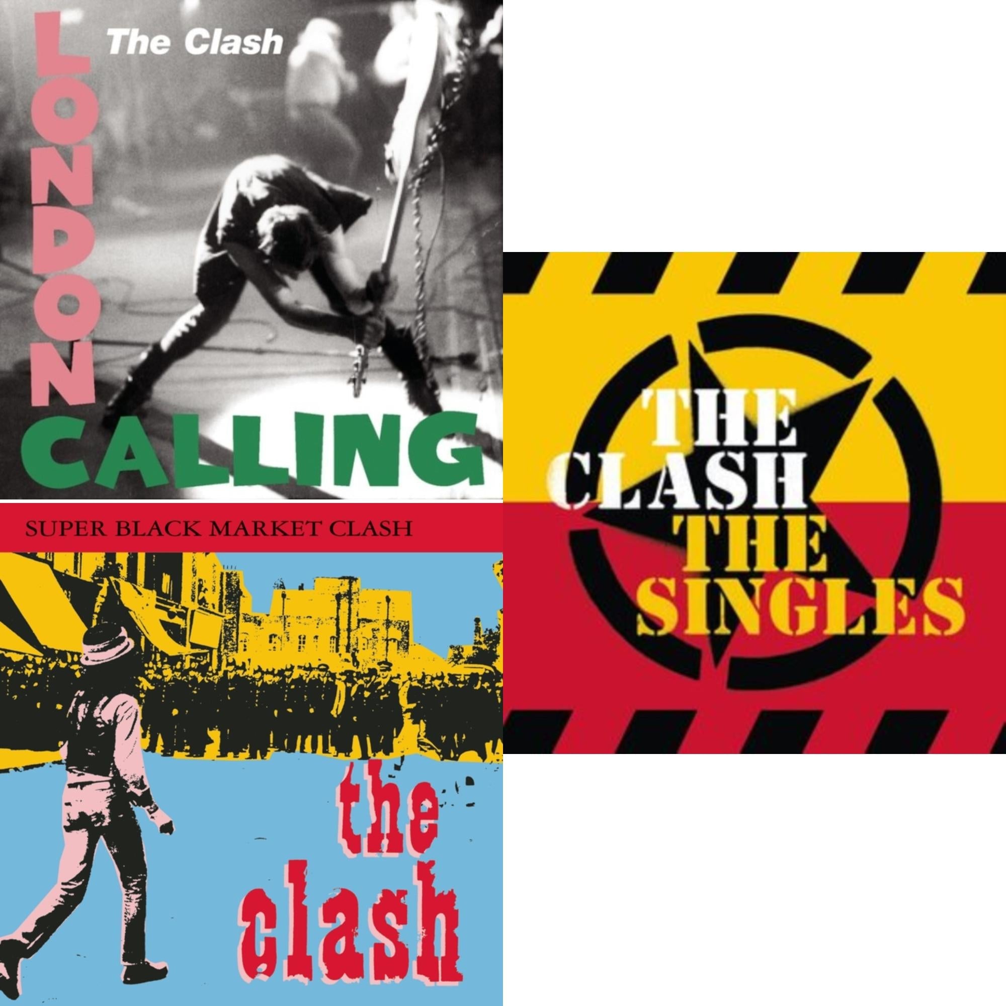 London Calling & Super Black Market Clash & Singles