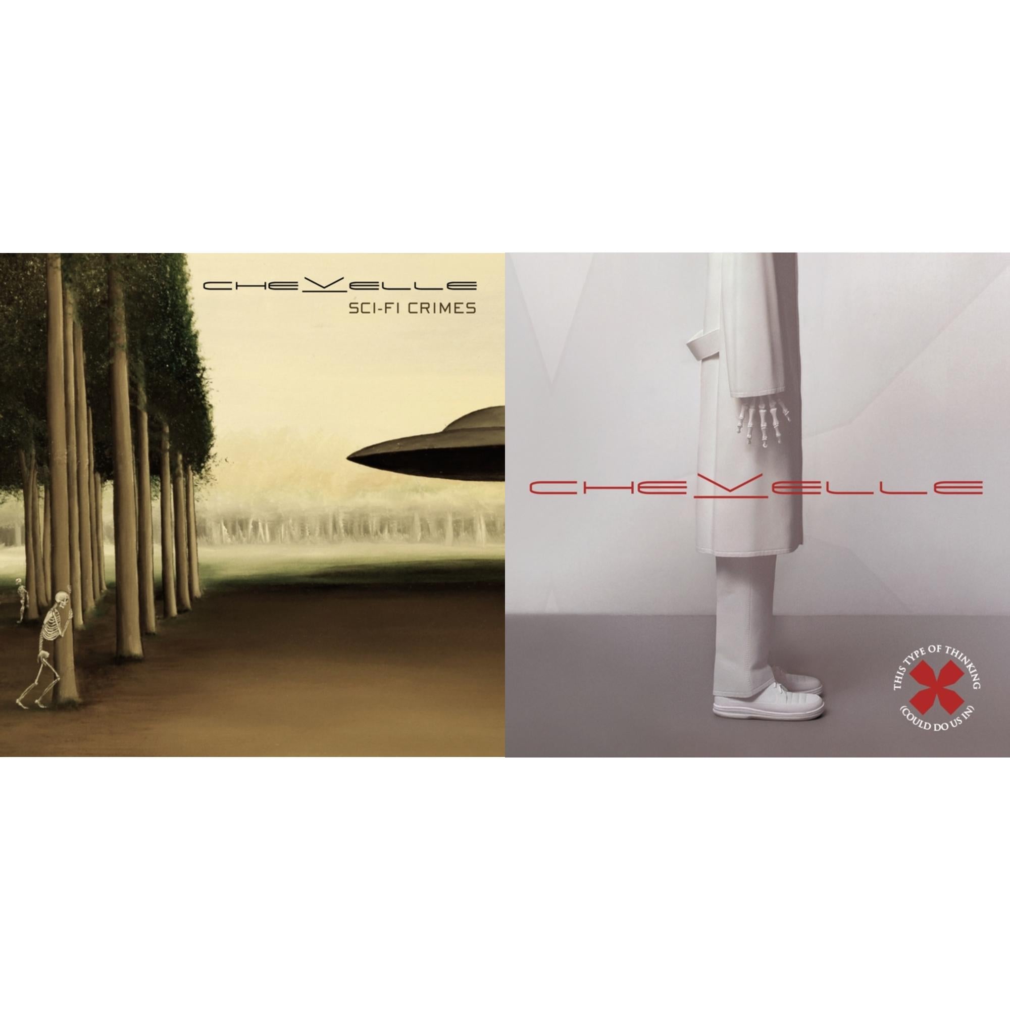 Chevelle - Sci-Fi Crimes & This Type Of Thinking (Could Do Us In) - CD Bundle