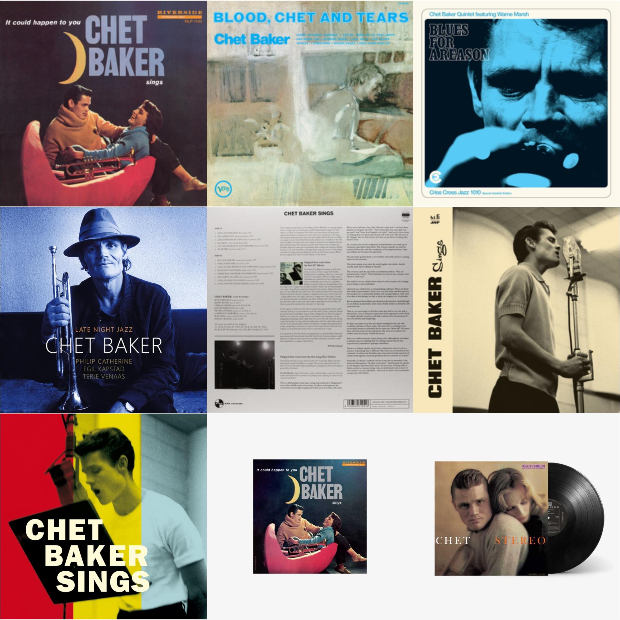It Could Happen To You & Blood, Chet & Tears (Verve By Request Series)  & Blues For A Reason (Feat. Warne Marsh) & Late Night Jazz (2LP) & Sings & Chet Baker Sings & Chet Baker Sings & Chet Baker Sings: It Could Happen To You & Chet
