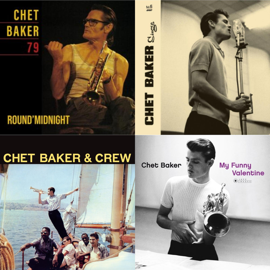 Round Midnight 79 & Chet Baker Sings & Chet Baker & Crew (Yellow LP Vinyl/180G) & My Funny Valentine (180G/Gatefold)