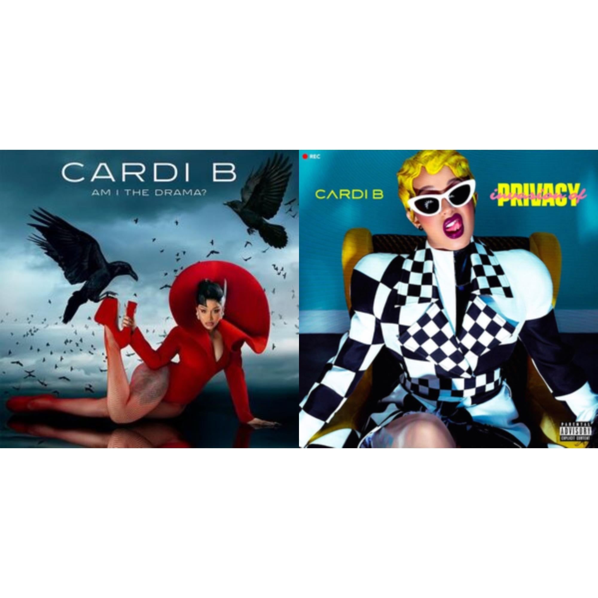 Am I The Drama? (X) (Apple Red Vinyl/2LP) & Invasion Of Privacy (X) (2LP Vinyl/Digital Dl)