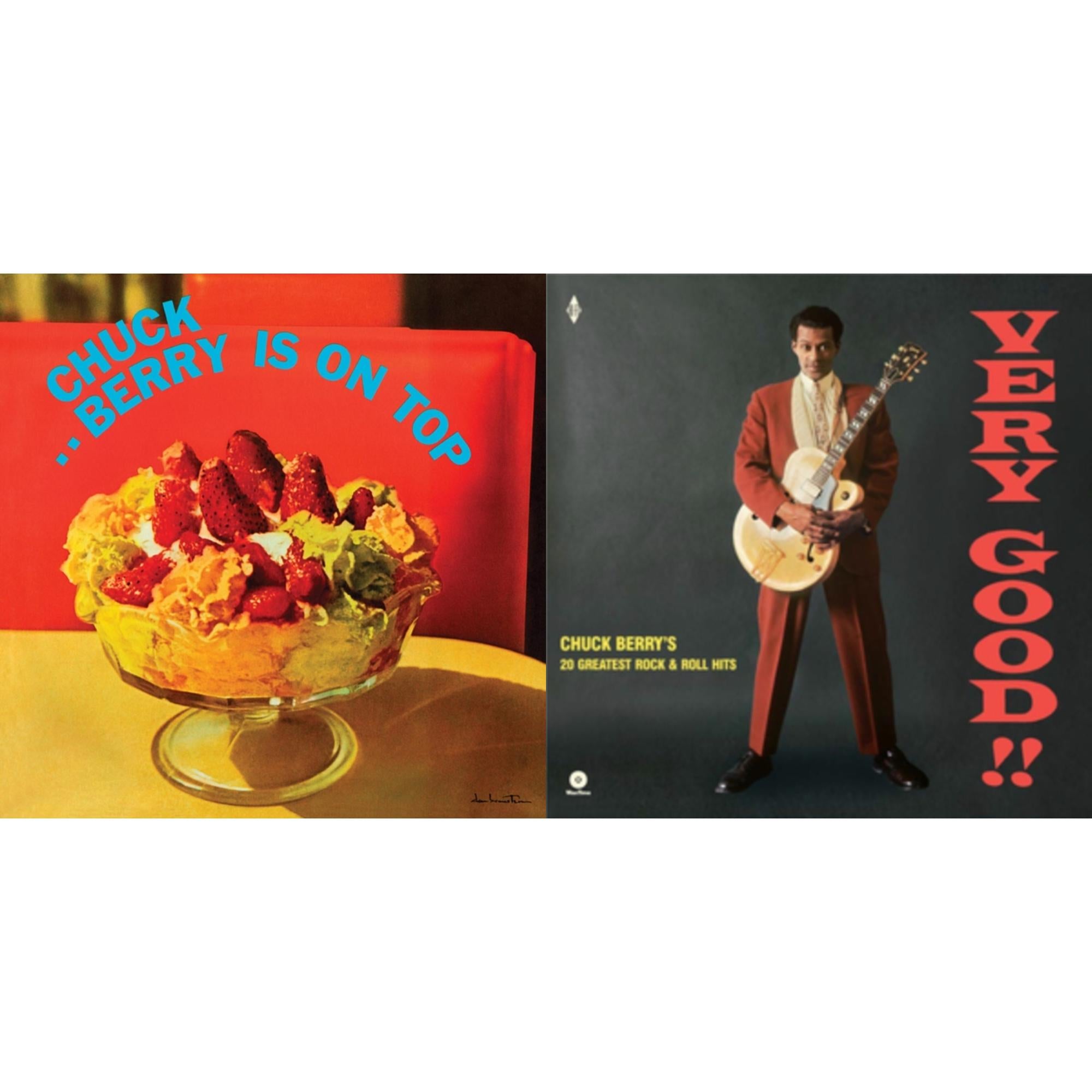 Berry Is On Top (180G/Red LP Vinyl/Limited/Anniversary Edition) & Very Good!! Chuck Berry’S 20 Greatest Rock & Roll Hits