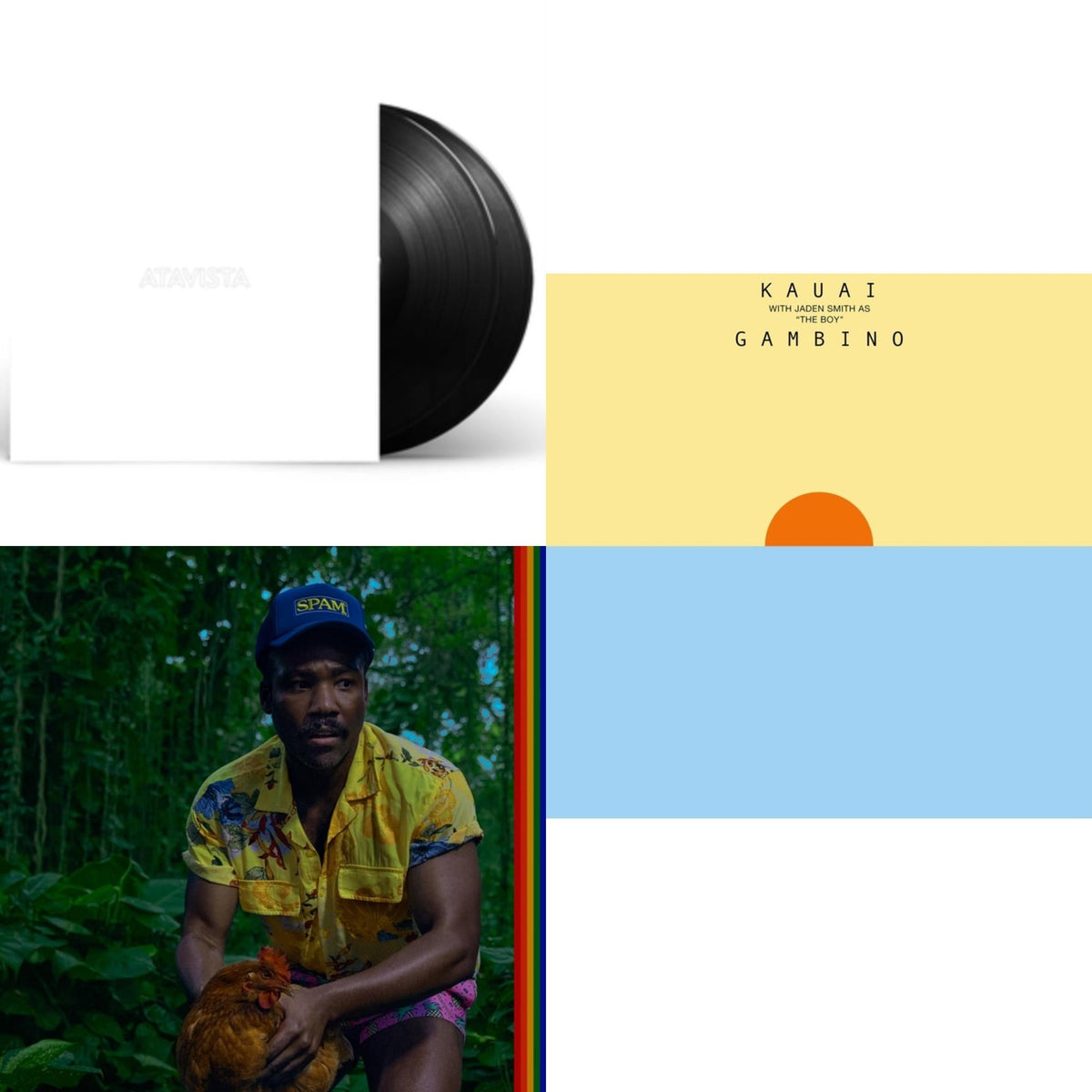 Atavista (X) (2LP) & Bando Stone & The New World (X) (2LP/Opaque Black Vinyl) & Kauai