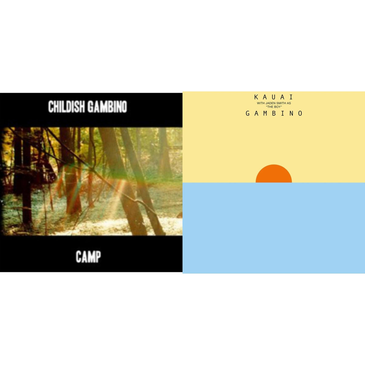 Childish Gambino - Kauai & Camp - LP Vinyl Bundle