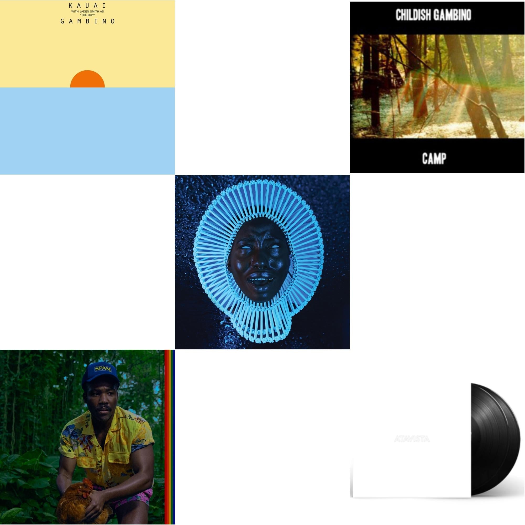 Atavista (X) (2LP) & Bando Stone & The New World (X) (2LP/Opaque Black Vinyl) & Kauai & Awaken, My Love & Camp