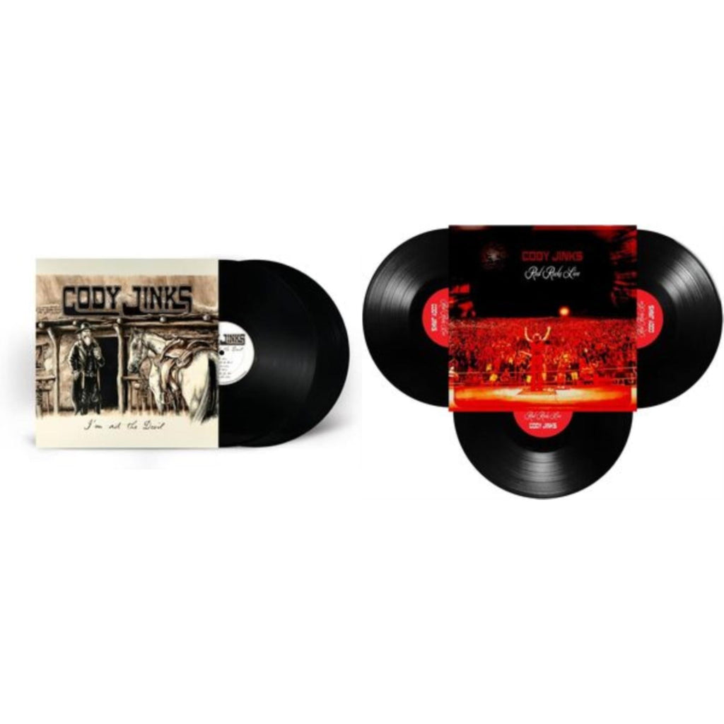 This is a 2 LP Vinyl SKU bundle.
1.This LP Vinyl is brand new.Format: LP VinylMusic Style: Honky TonkThis item's title is: I'm Not The Devil (2LP)Artist: Cody JinksLabel: LATE AUGUST RECORDSBarcode: 810065499981Release Date: 1/2/2023
2.This LP Vinyl is brand new.