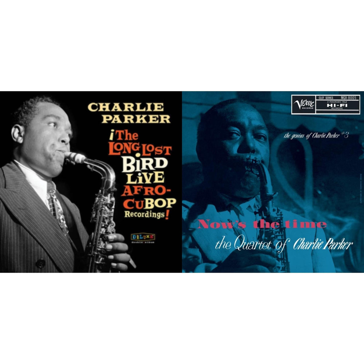 Afro Cuban Bop: The Long Lost Bird Live Recordings (2LP/180G) & Now's The Time: The Genius Of Charlie Parker # 3 (Verve By Request Series)