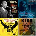 Afro Cuban Bop: The Long Lost Bird Live Recordings (2LP/180G) & Now's The Time: The Genius Of Charlie Parker # 3 (Verve By Request Series) & Norman Granz' Jazz At The Philharmonic (Yellow LP Vinyl) & Bird In Kansas City
