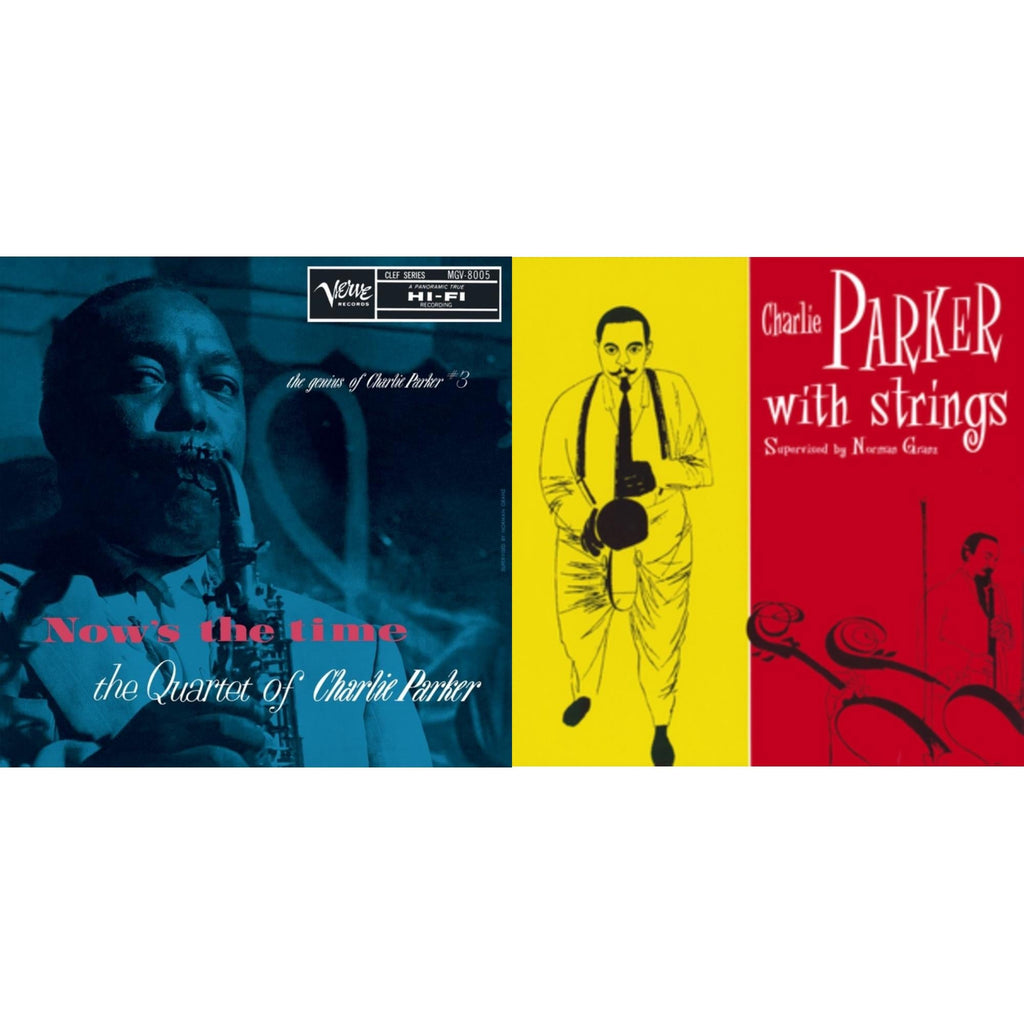 Now's The Time: The Genius Of Charlie Parker # 3 (Verve By Request Series) & Charlie Parker With Strings (Purple LP Vinyl)