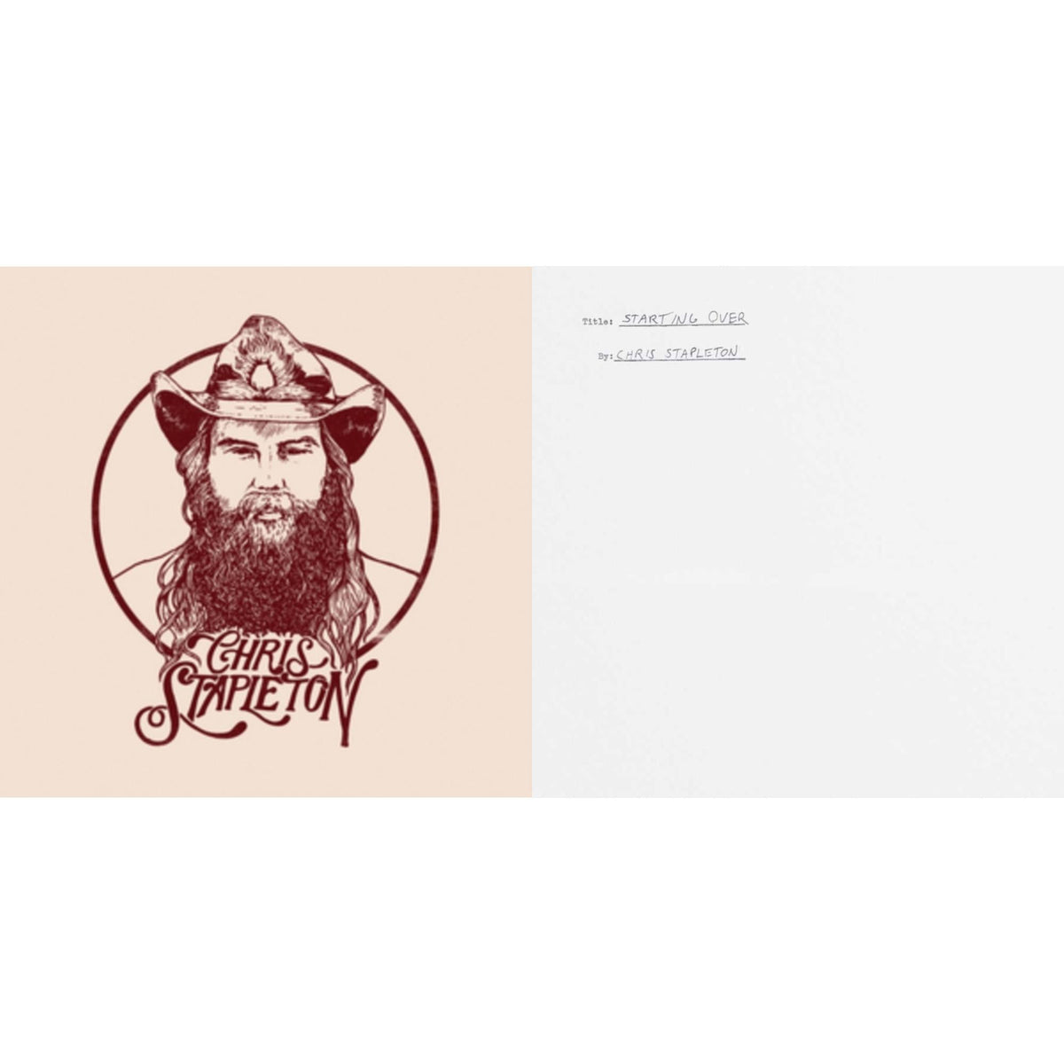 Chris Stapleton - Starting Over (2LP/180G) & From A Room: Vol.1