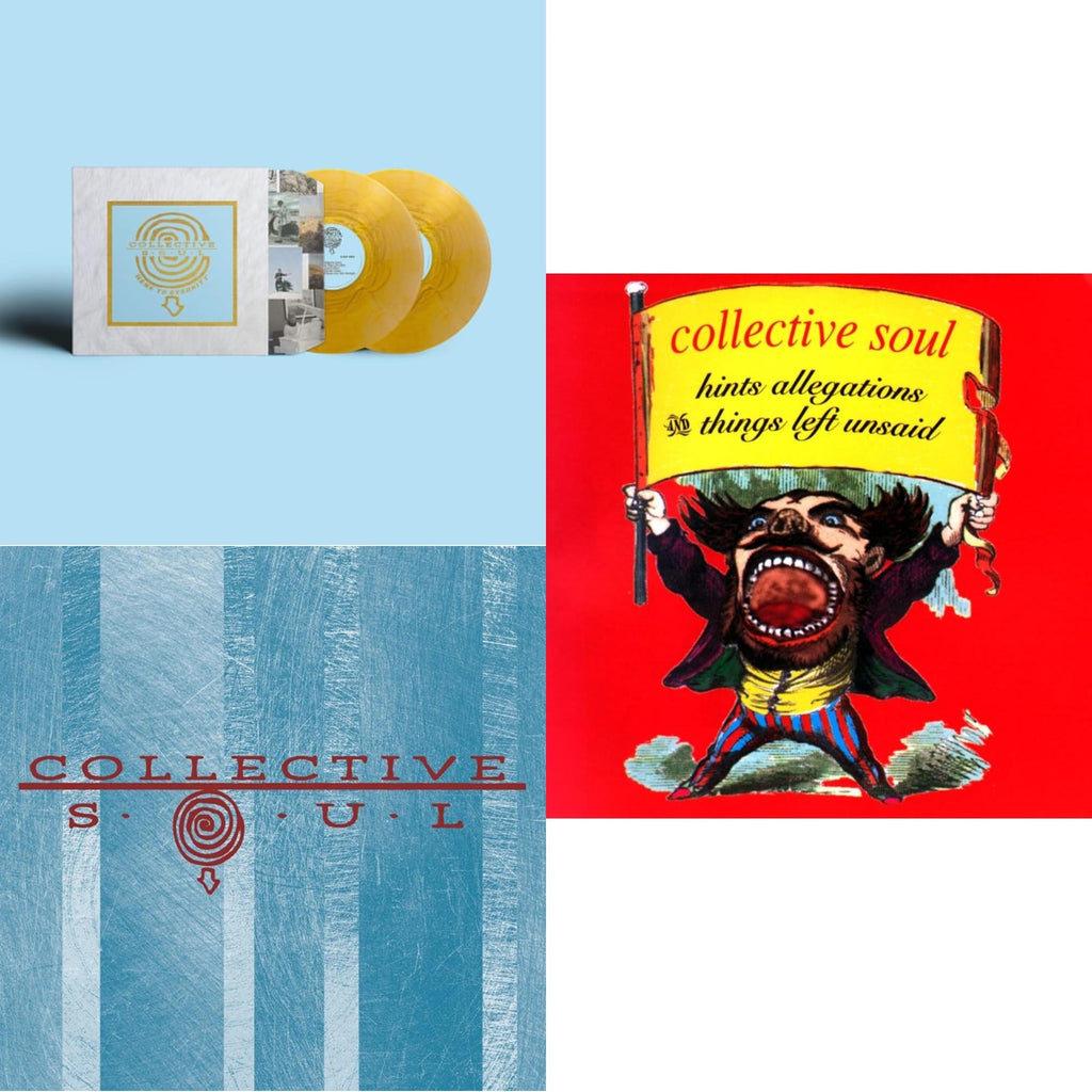 Collective Soul - Here To Eternity & Collective Soul & Hints Allegations & Things Left Unsaid - LP Vinyl Bundle