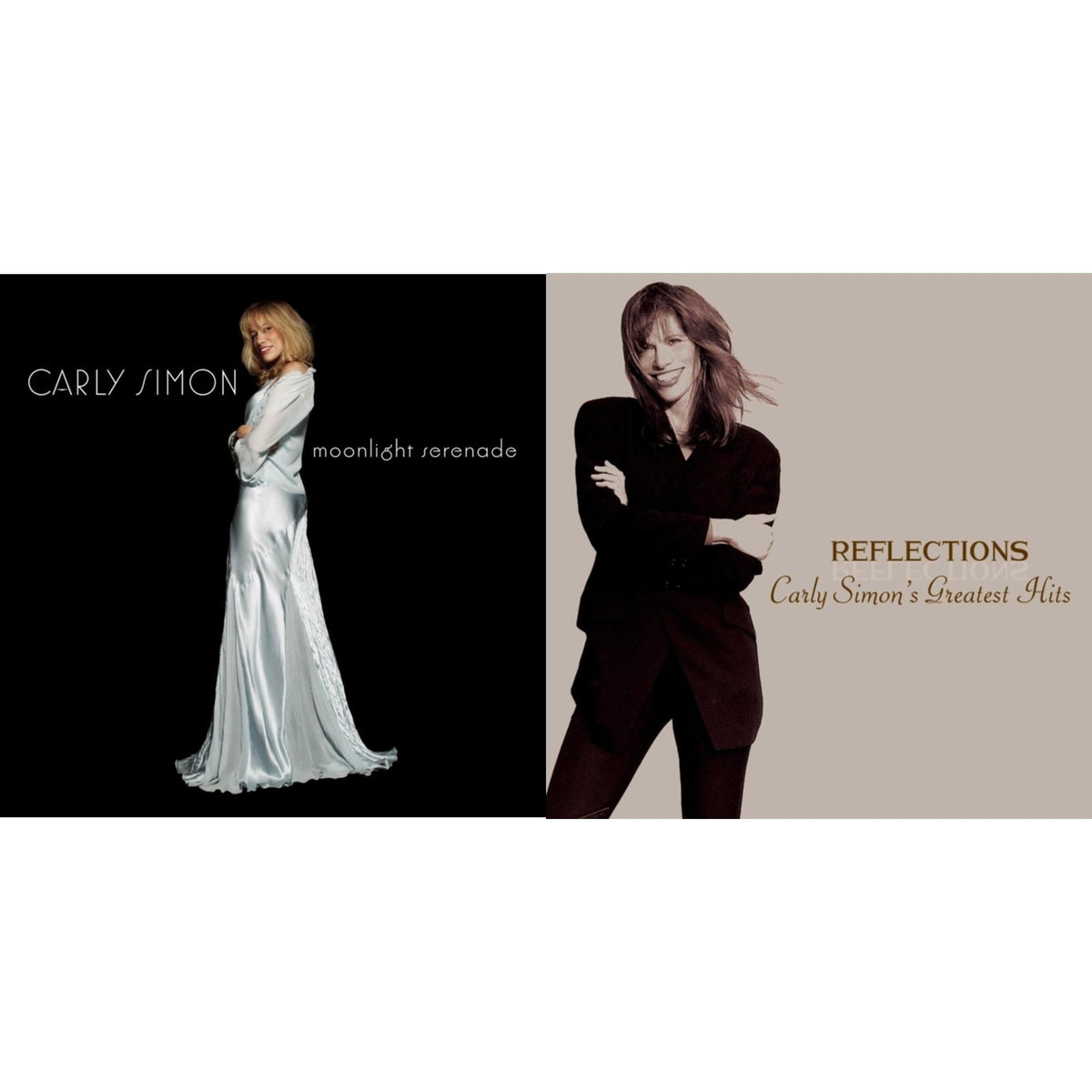 Carly Simon - Reflections: Carly Simon's Greatest Hits & Moonlight Serenade - CD Bundle