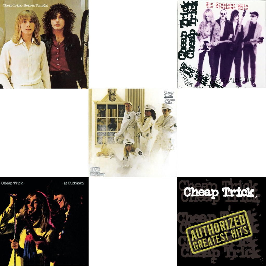 Heaven Tonight & Cheap Trick At Budokan & Dream Police & Greatest Hits & Authorized Greatest Hits