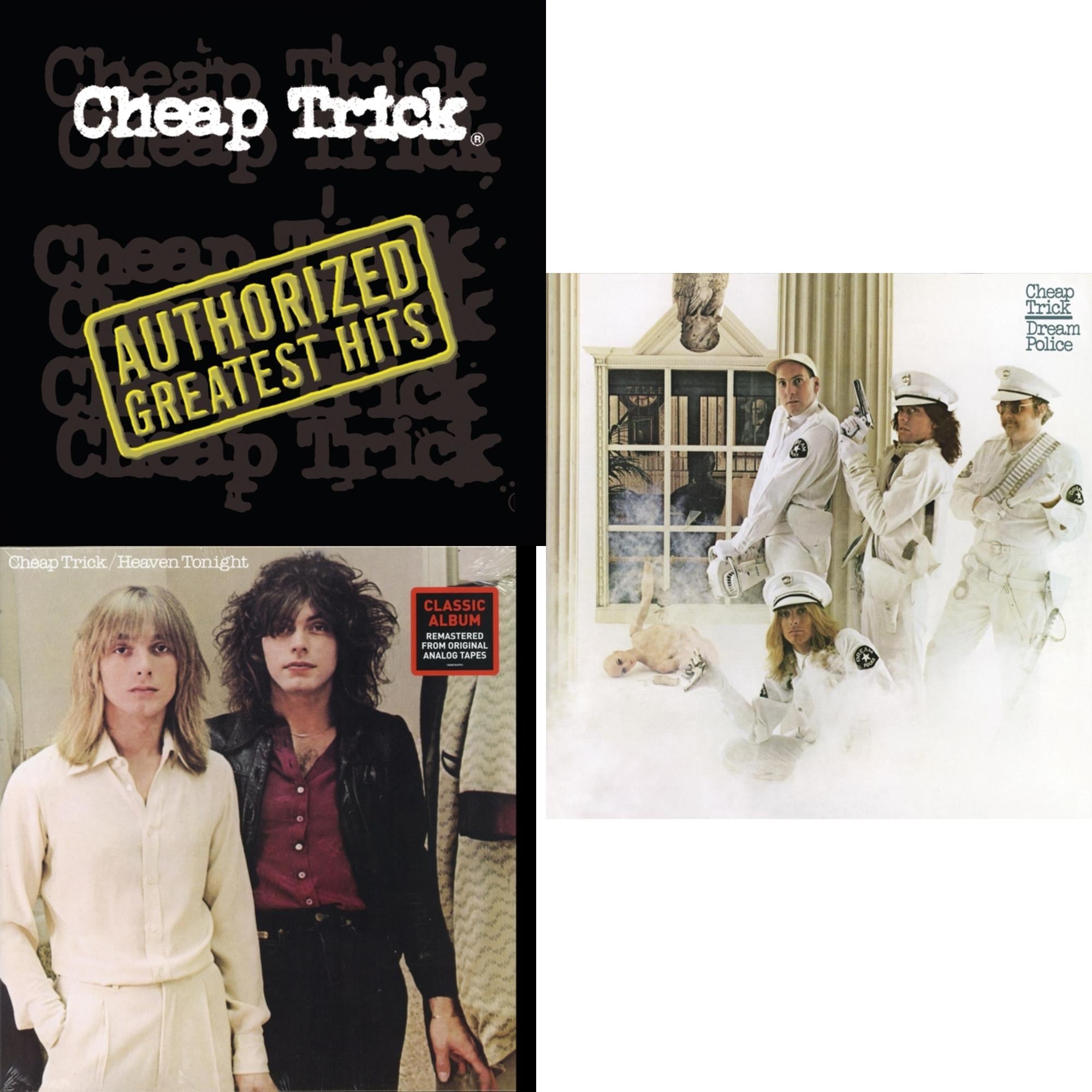 Authorized Greatest Hits (2LP) & Heaven Tonight (180G) & Dream Police (180G)
