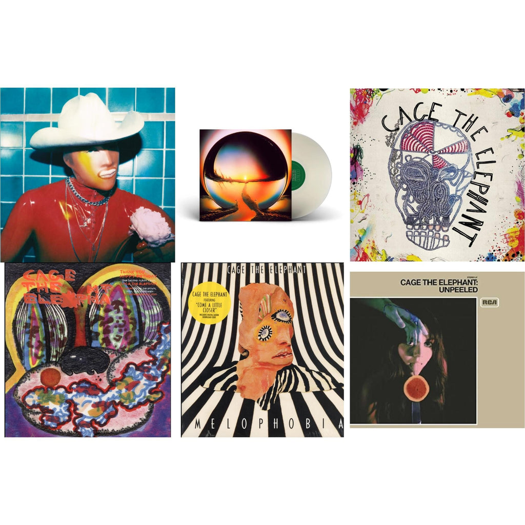 Social Cues (140G/Dl Insert) & Neon Pill (Milky Clear LP Vinyl) (I) & Cage The Elephant (180G) & Thank You Happy Birthday & Melophobia (180G/Dl Card) & Unpeeled (2LP/140G/Gatefold)