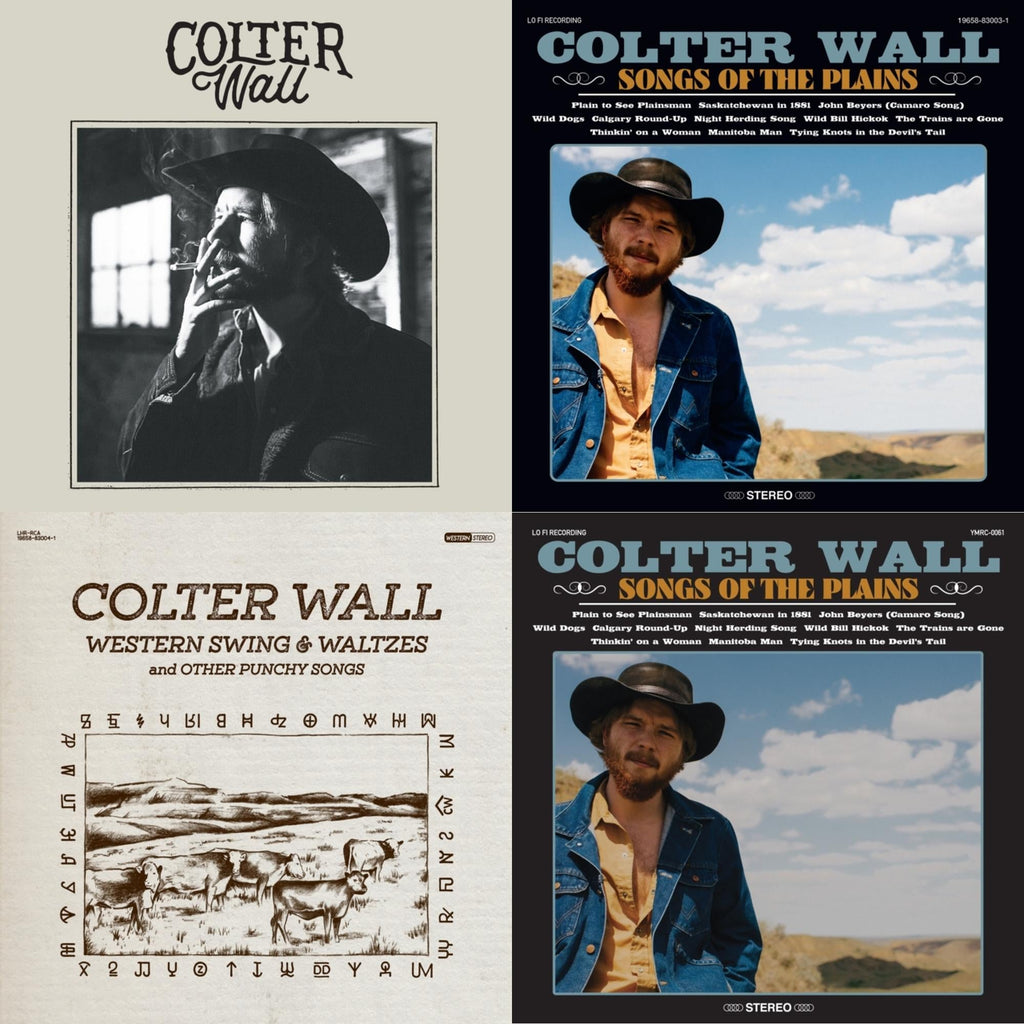 This is a 4 LP Vinyl SKU bundle.
1.This LP Vinyl is brand new.Format: LP VinylThis item's title is: Colter Wall (Red LP Vinyl)Artist: Colter WallBarcode: 196588300219Release Date: 1/19/2024
2.This LP Vinyl is brand new.