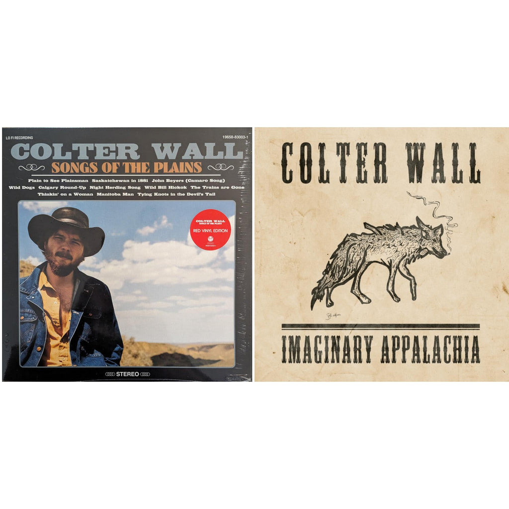 Songs Of The Plains (Red LP Vinyl) & Imaginary Appalachia (10Th Anniversary Edition/Opaque Olive Green LP Vinyl/140G)