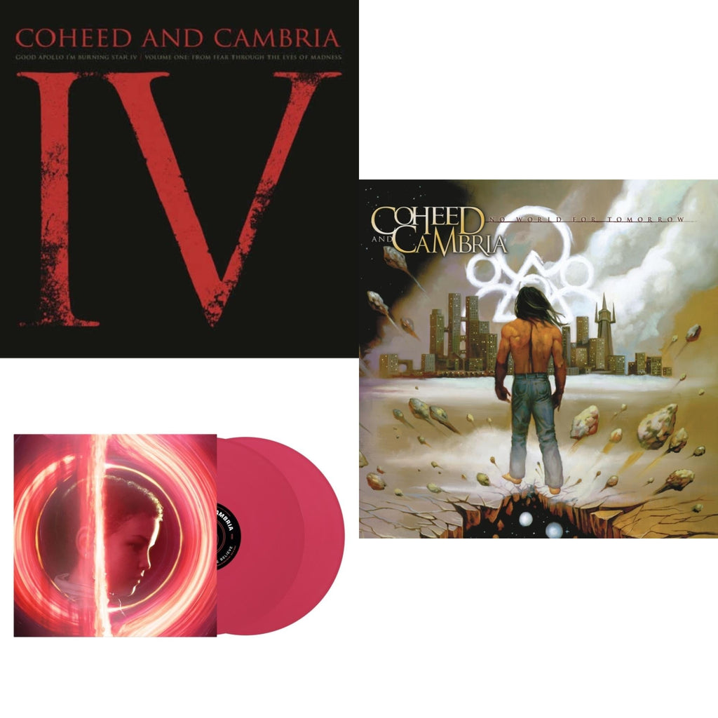 Good Apollo I'm Burning Star Iv, Vol. 2: No World For Tomorrow (2LP/180G) & Father Of Make Believe (X) (Magenta Vinyl/2LP) & Good Apollo I'm Burning Star Iv Vol.1: From Fear Through The Eyes Of Madness (2LP/150G/Dlcard)