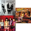 Donnas (Natural With Black Swirl LP Vinyl) & American Teenage Rock 'N' Roll Machine (Fire Orange With Black Swirl LP Vinyl) & Spend The Night (Clear With Canary & Pink Splatter LP Vinyl)
