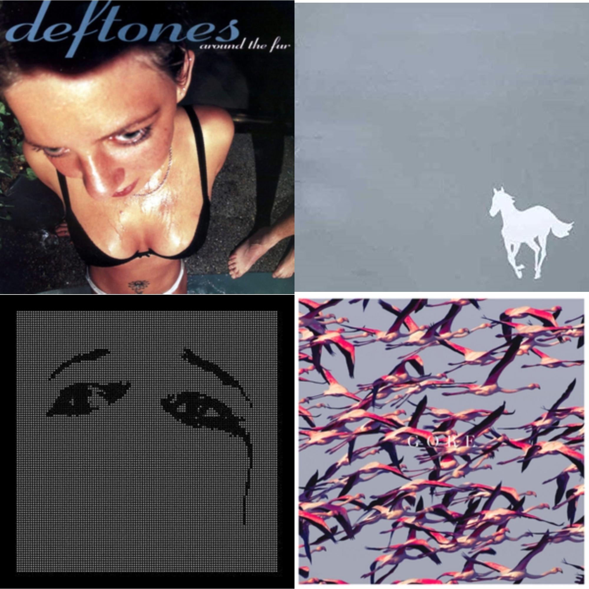 Around The Fur & White Pony & Ohms & Gore