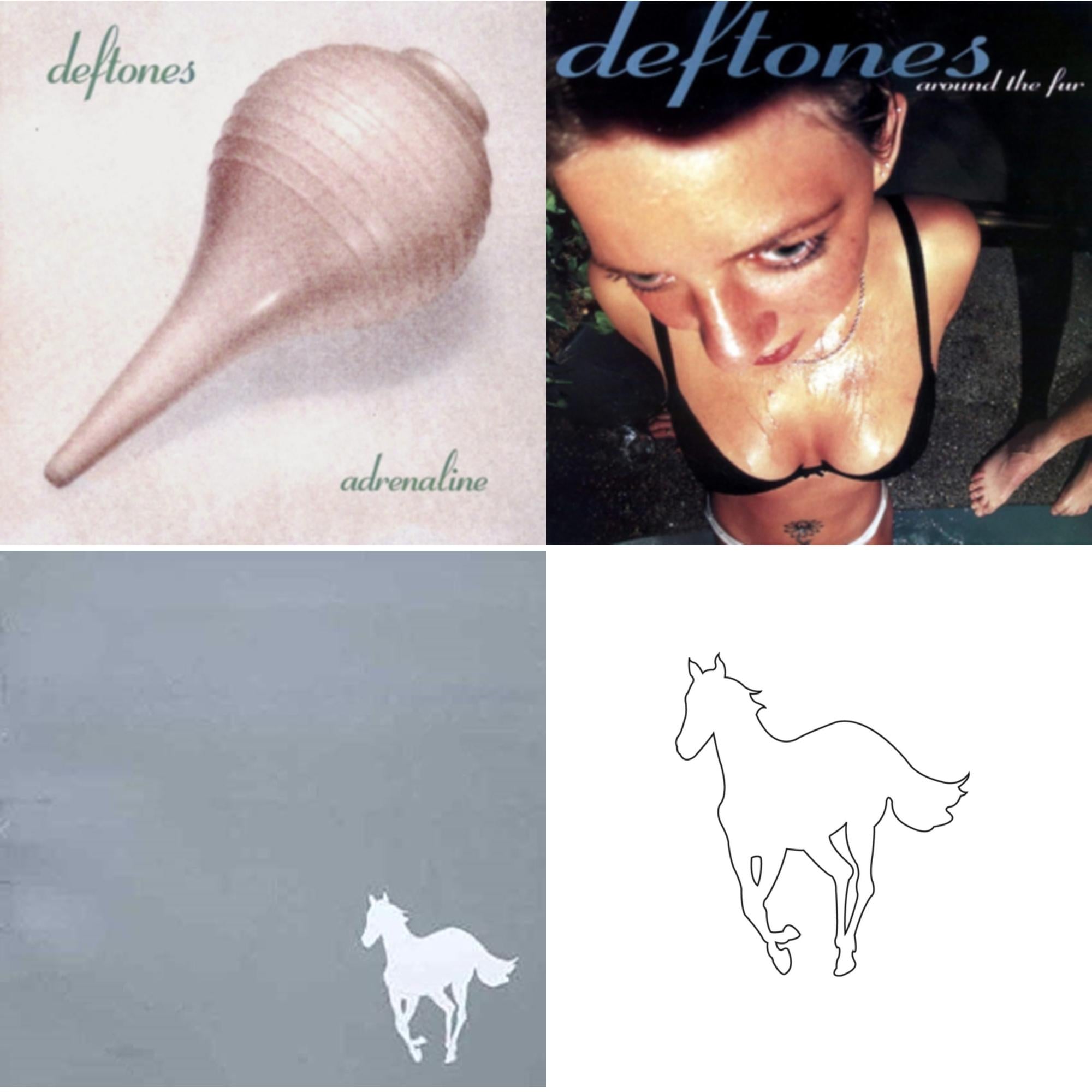 Adrenaline & Around The Fur & White Pony & White Pony