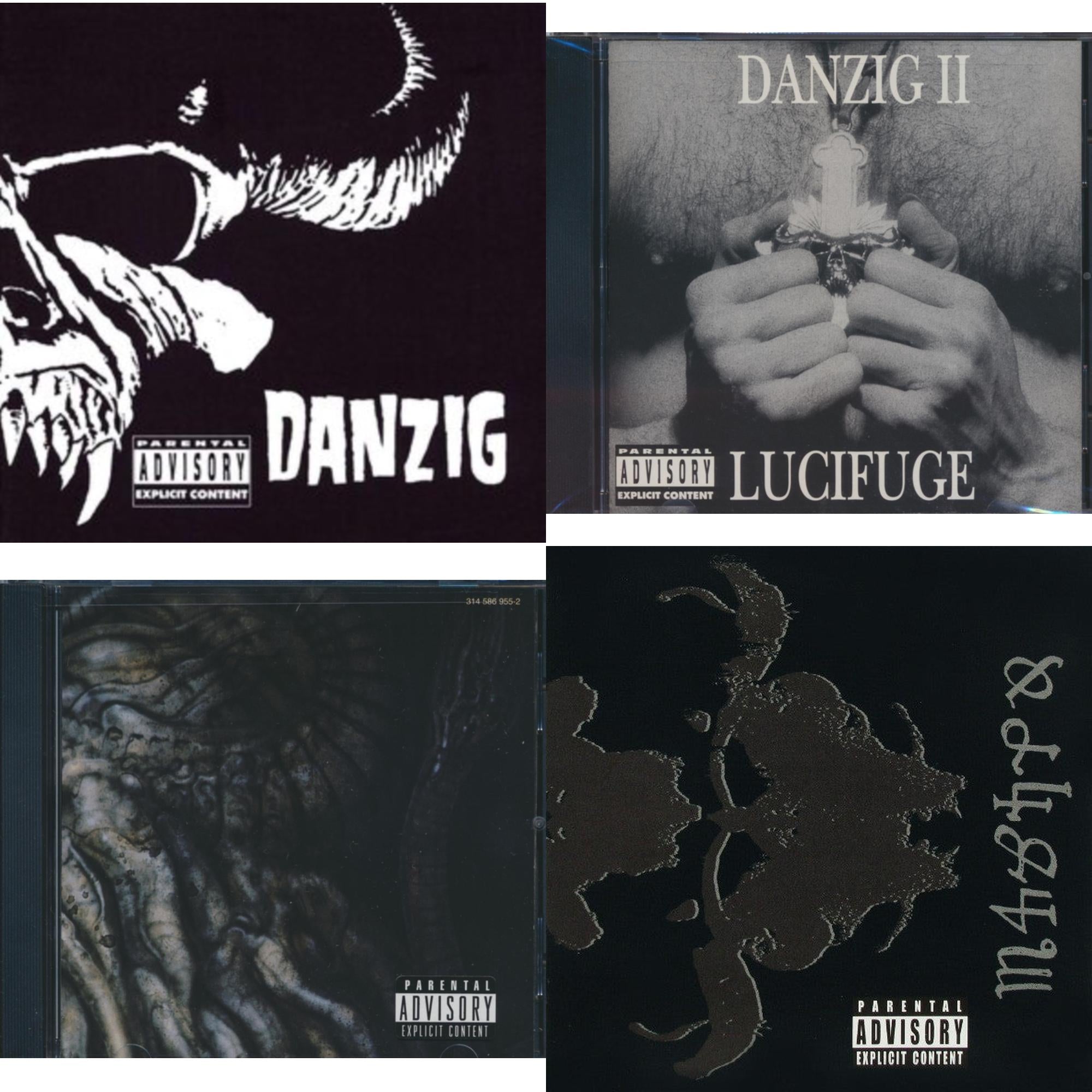 Danzig & Danzig 2: Lucifuge & Danzig 3: How Gods Kill & Danzig 4