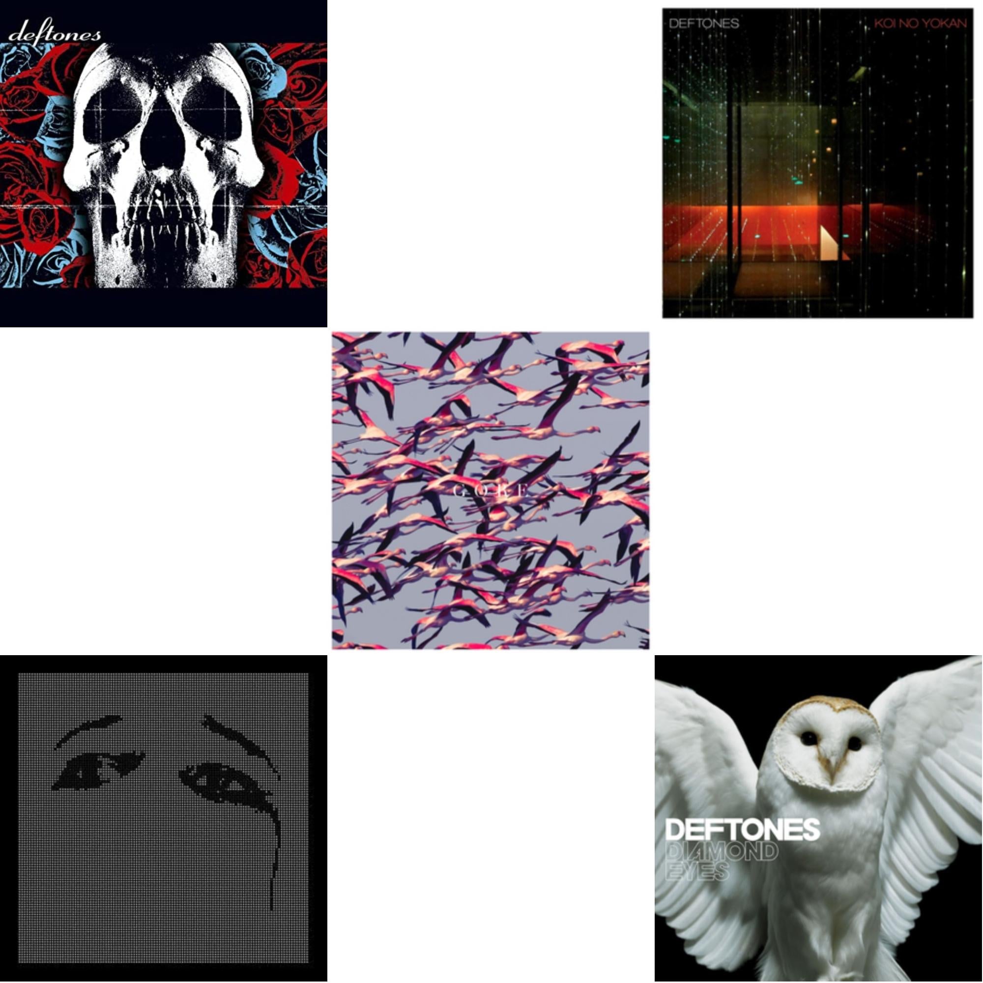 Deftones & Ohms & Gore & Koi No Yokan & Diamond Eyes