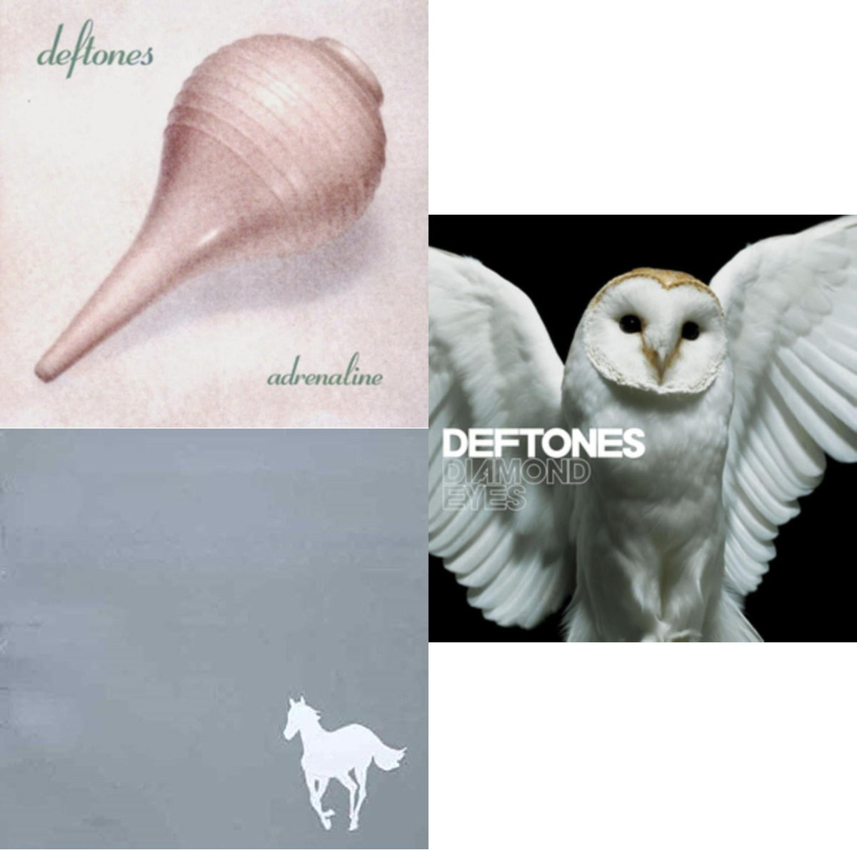 Adrenaline & White Pony & Diamond Eyes