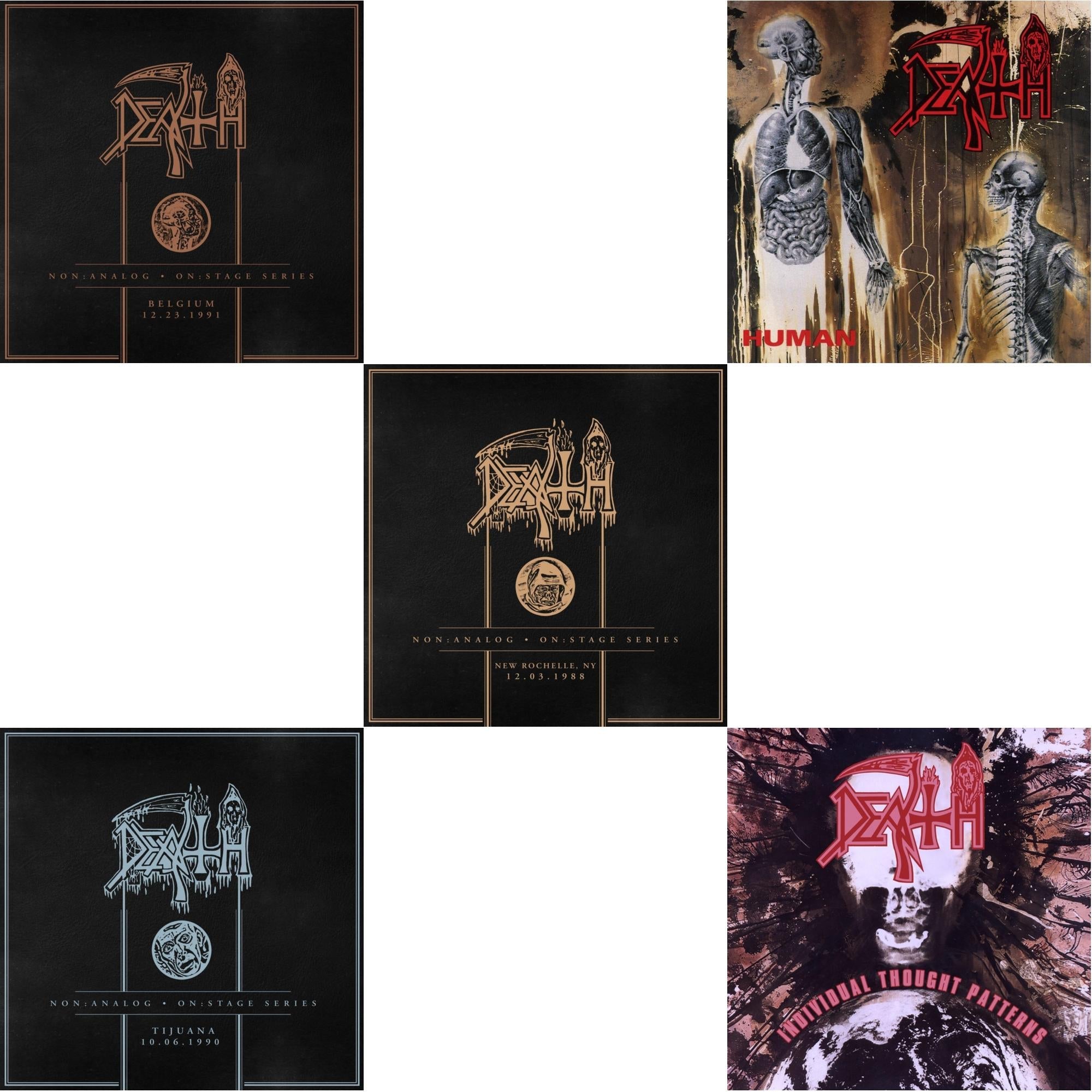 Non:Analog - On:Stage Series - Belgium 12-23-1991 & Non:Analog - On:Stage Series - Tijuana 10-06-1990 & Non:Analog - On:Stage Series - New Rochelle, Ny 12-03-1988 & Human & Individual Thought Patterns