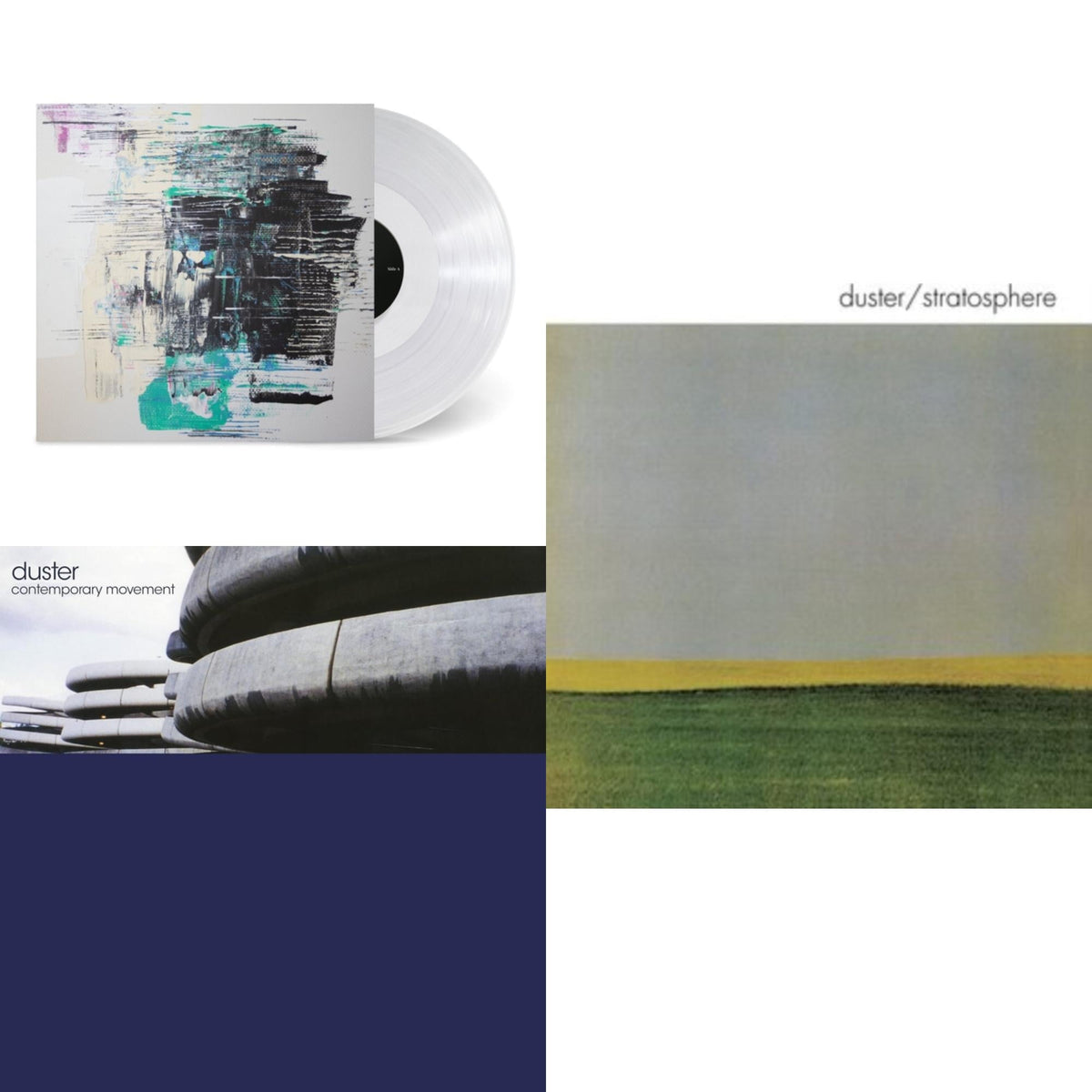 In Dreams (Crystal Clear LP Vinyl) & Contemporary Movement (Y2k 25Th Anniversary/180G/Diamond LP Vinyl) & Stratosphere (White LP Vinyl)