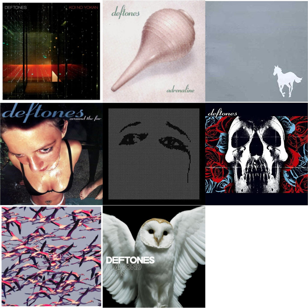 Adrenaline & Around The Fur & White Pony & Deftones & Ohms & Gore & Koi No Yokan & Diamond Eyes