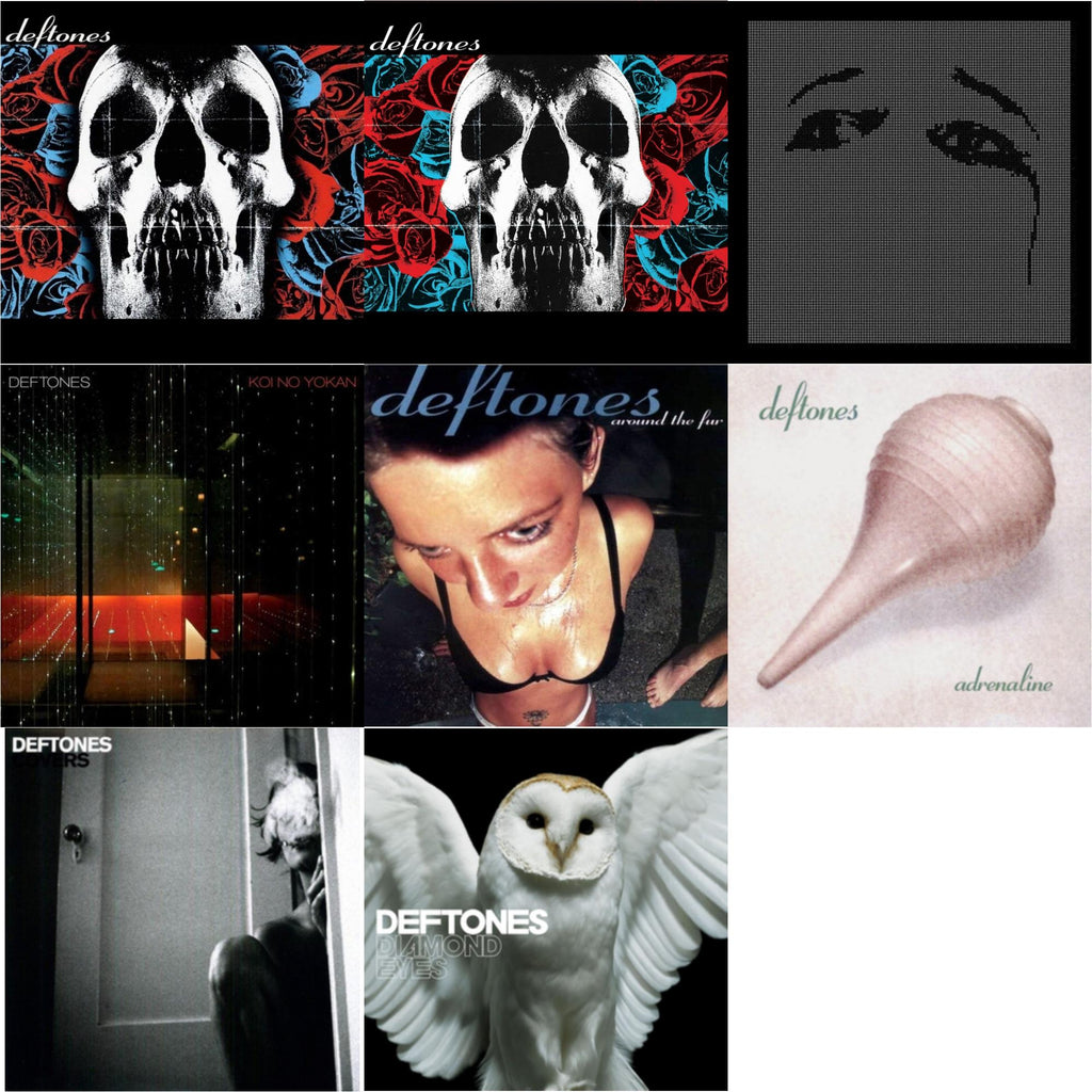 Deftones & Deftones (X) (20Th Anniversary/Ruby Red LP Vinyl) & Ohms & Koi No Yokan & Around The Fur (180G) & Adrenaline & Covers & Diamond Eyes