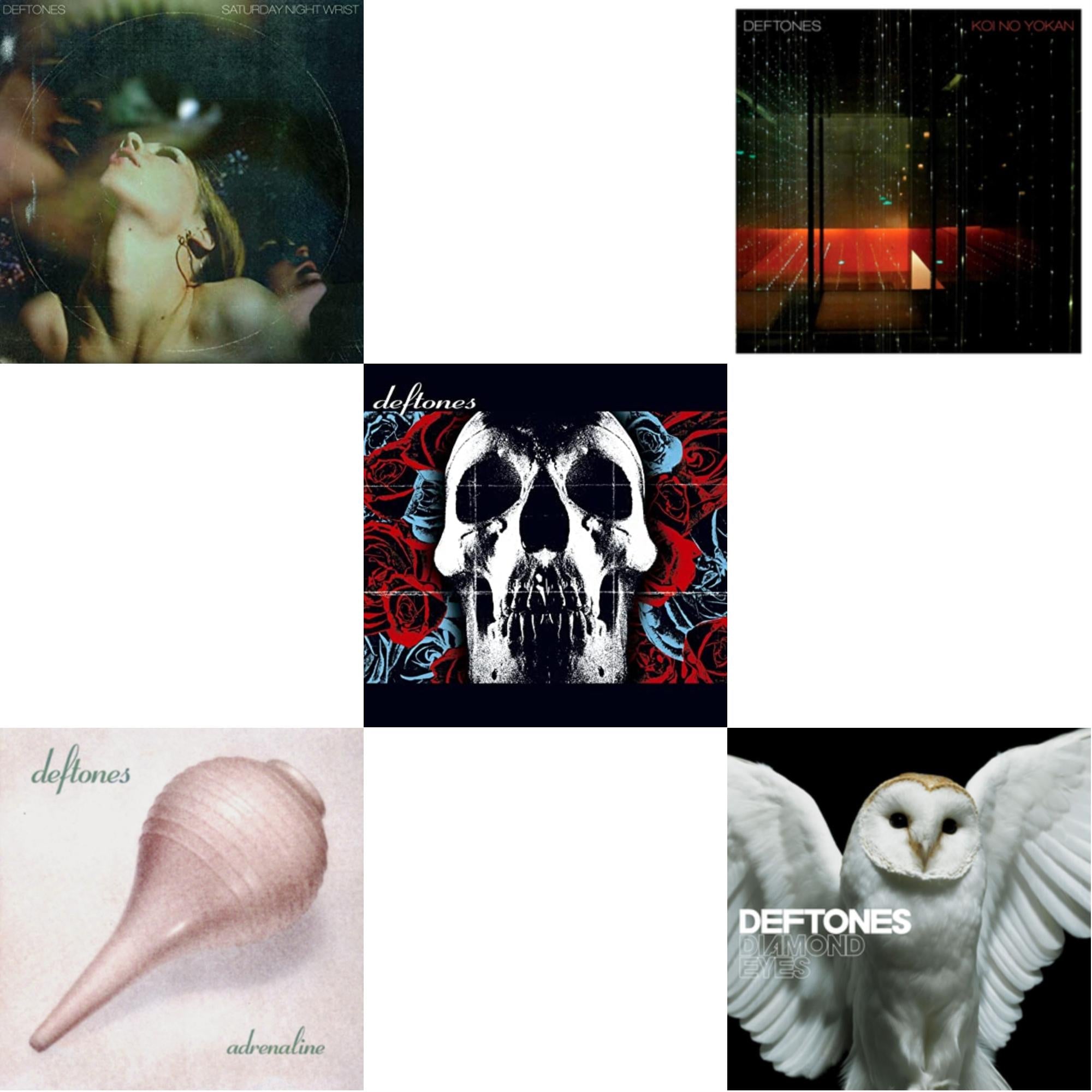 Saturday Night Wrist & Adrenaline & Deftones & Koi No Yokan & Diamond Eyes