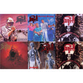 Death - Leprosy Reissue (Hot Pink, Bone White & Blue Jay Tri Color Merge With Splatter LP Vinyl) & Spiritual Healing - Reissue (Red, Cyan Blue & Black Tri Color Merge With Splatter LP Vinyl) & Individual Thought Patterns - Reissue (Hot Pink, Bone