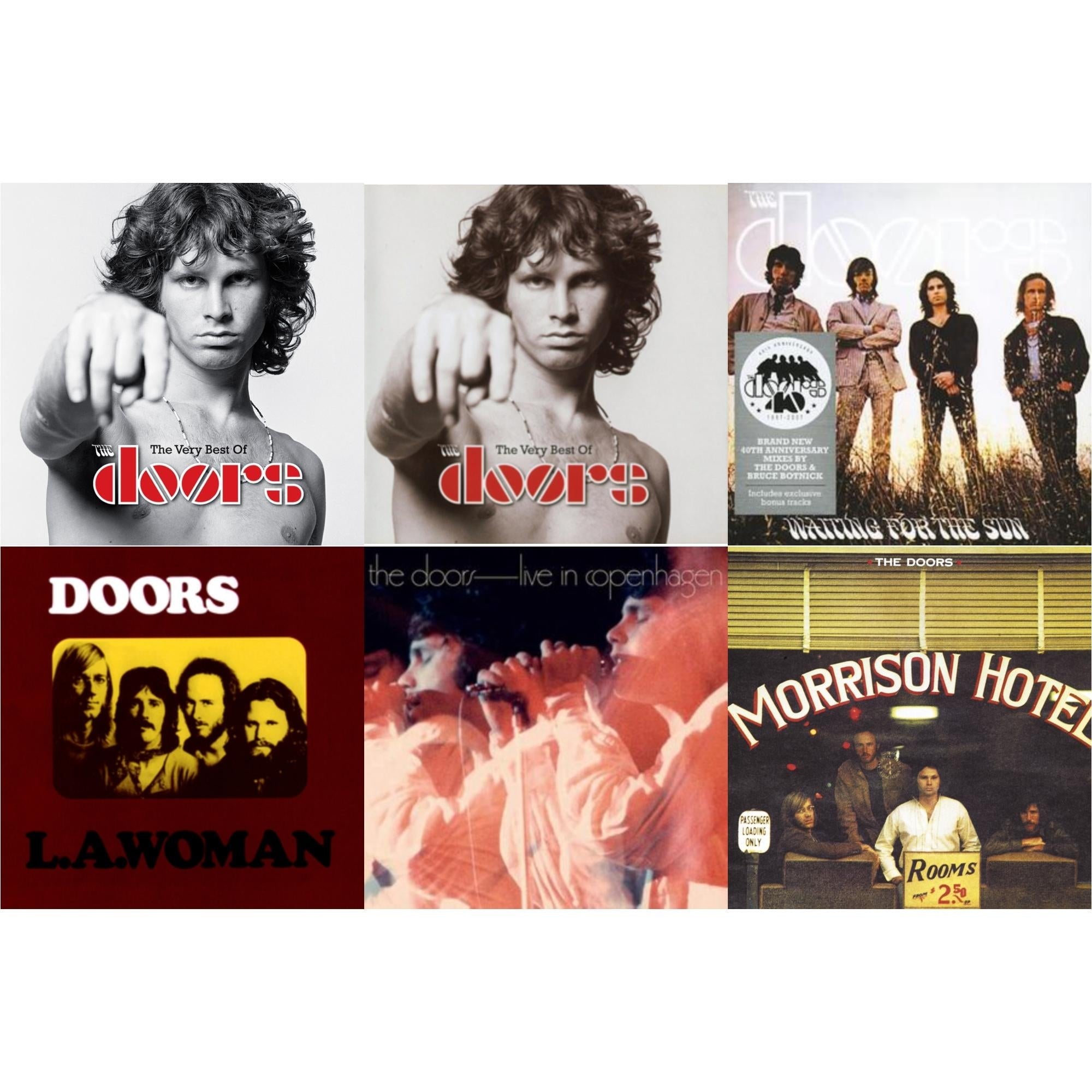 Very Best Of The Doors & Very Best Of & Waiting For Sun [40Th Anni & L.A. Woman & Live In Copenhagen, 1968 & Morrison Hotel