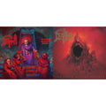 Scream Bloody Gore (Neon Violet, Bone White & Red  Tri Color Merge With Splatter LP Vinyl) & Sound Of Perseverance (Black, Red & Gold Tri Color Merge Withsplatter Vinyl/2LP)