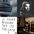 Take Care (Ex) & Views (Ex) & If You're Reading This It's Too Late (Ex) & Scorpion (2 LP)