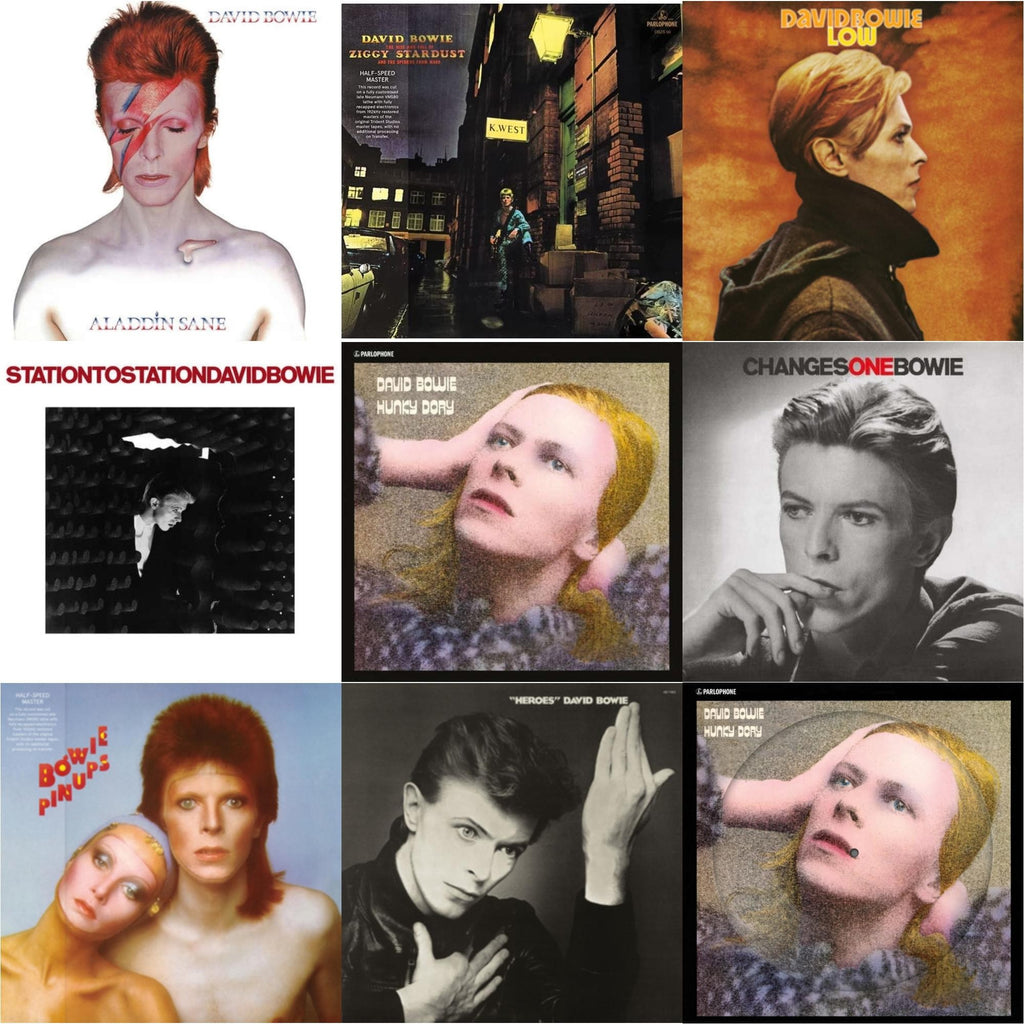 Heroes (2017 Remaster) & Low (2017 Remaster) & Station To Station (2016 Remastered Version) & Changesonebowie (180G) & Rise & Fall Of Ziggy Stardust & The Spiders From Mars (2012 Remaster/Half-Speed Master)