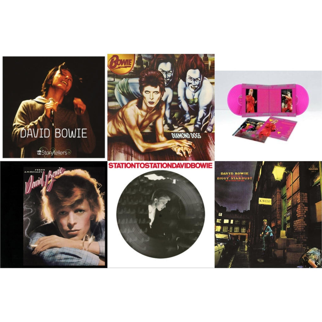 Vh1 Storytellers (Live At Manhattan Center) (2LP) & Diamond Dogs (2016 Remastered Version) & Montreal '87 (Limited/Pink LP Vinyl) & Young Americans (50Th Anniversary/Picture Disc) & Station To Station (2016 Remaster) (Picture Disc) & Rise