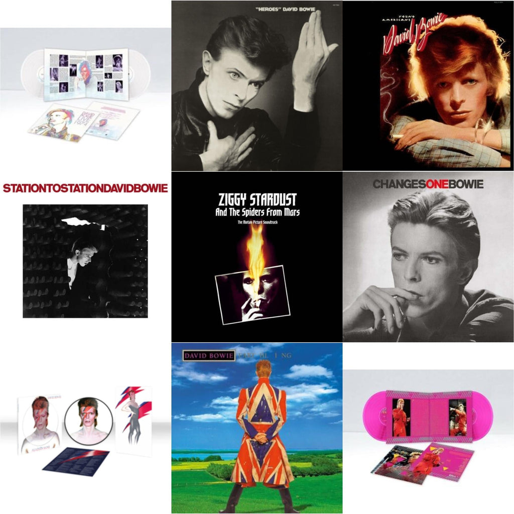 This is a 9 LP Vinyl SKU bundle.
1.This LP Vinyl is brand new.Format: LP VinylMusic Style: Drum n BassThis item's title is: Earthling (2021 Remaster/2LP)Artist: David BowieLabel: RHINO/PARLOPHONEBarcode: 190295253349Release Date: 8/5/2022
2.This LP Vinyl is brand new.