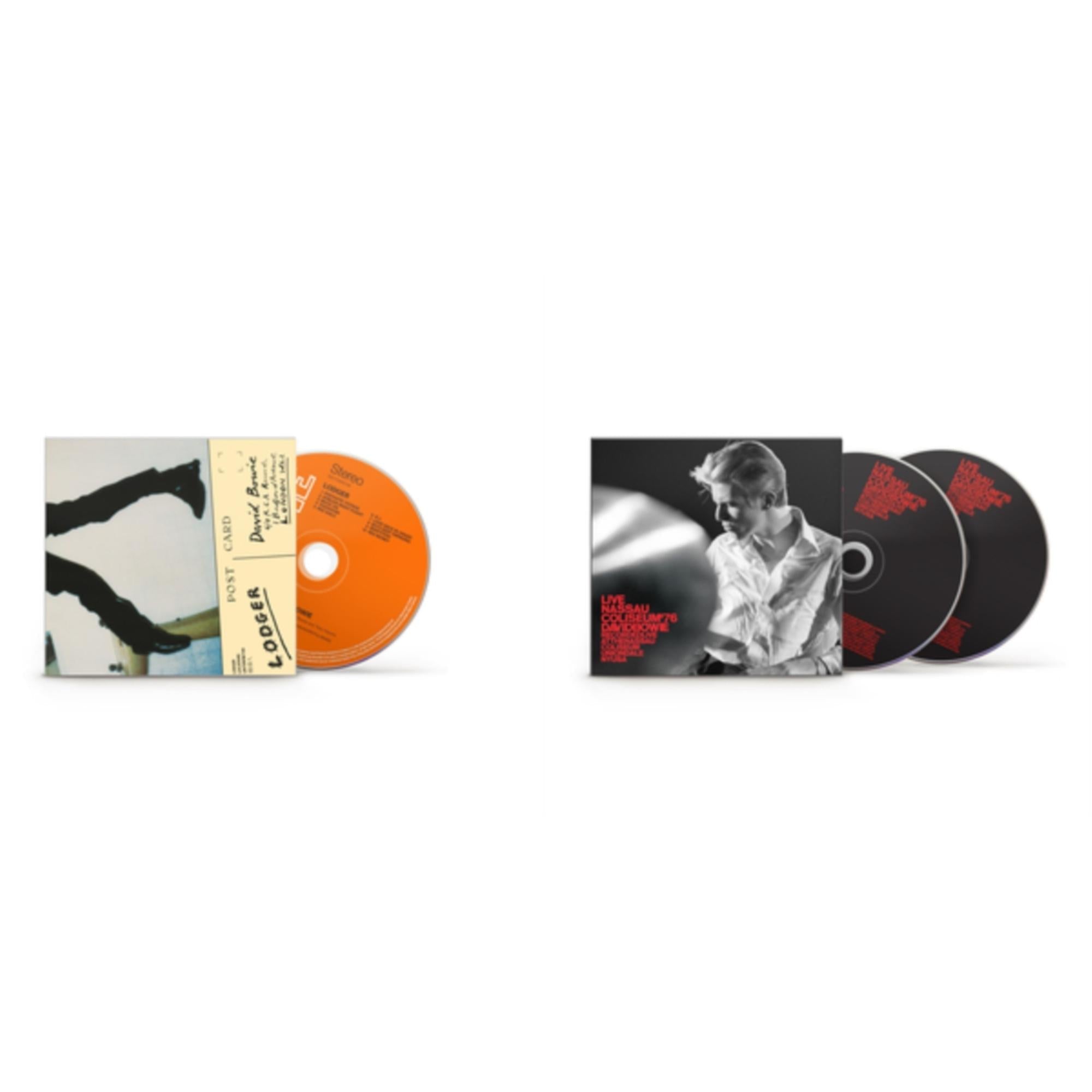 Lodger (2017 Remaster) & Live Nassau Coliseum '76 (2CD)
