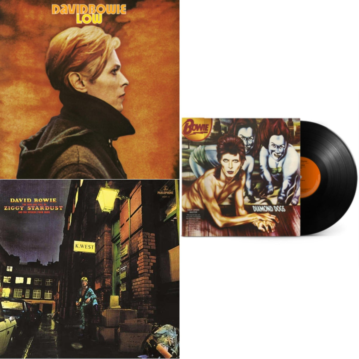 David Bowie - Low (2017 Remaster) & - LP Vinyl Bundle – Bundle Music