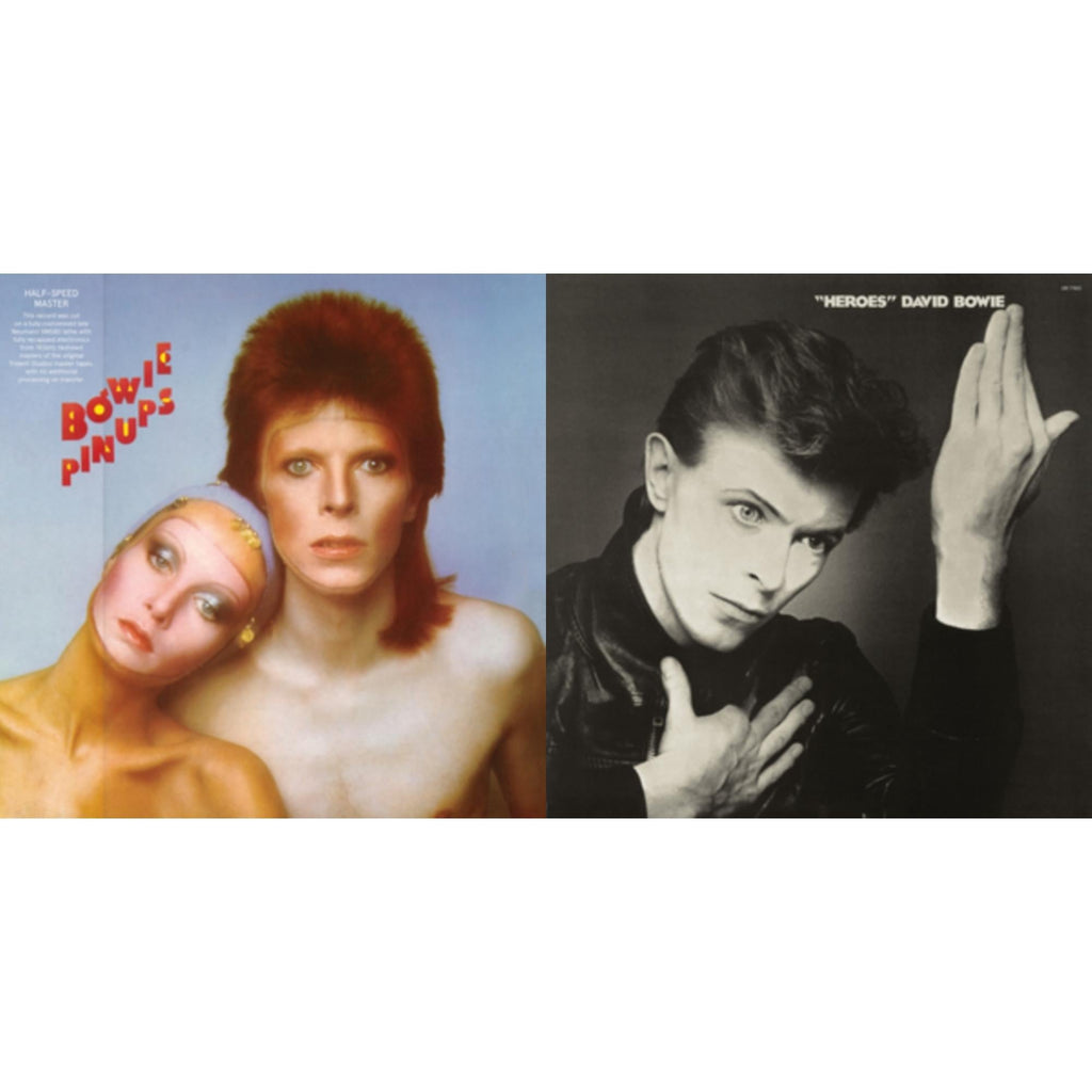 This is a 2 LP Vinyl SKU bundle.
1.This LP Vinyl is brand new.Format: LP VinylMusic Style: Art RockThis item's title is: Heroes (2017 Remaster)Artist: David BowieLabel: RHINO/PARLOPHONEBarcode: 190295842840Release Date: 2/23/2018
2.This LP Vinyl is brand new.