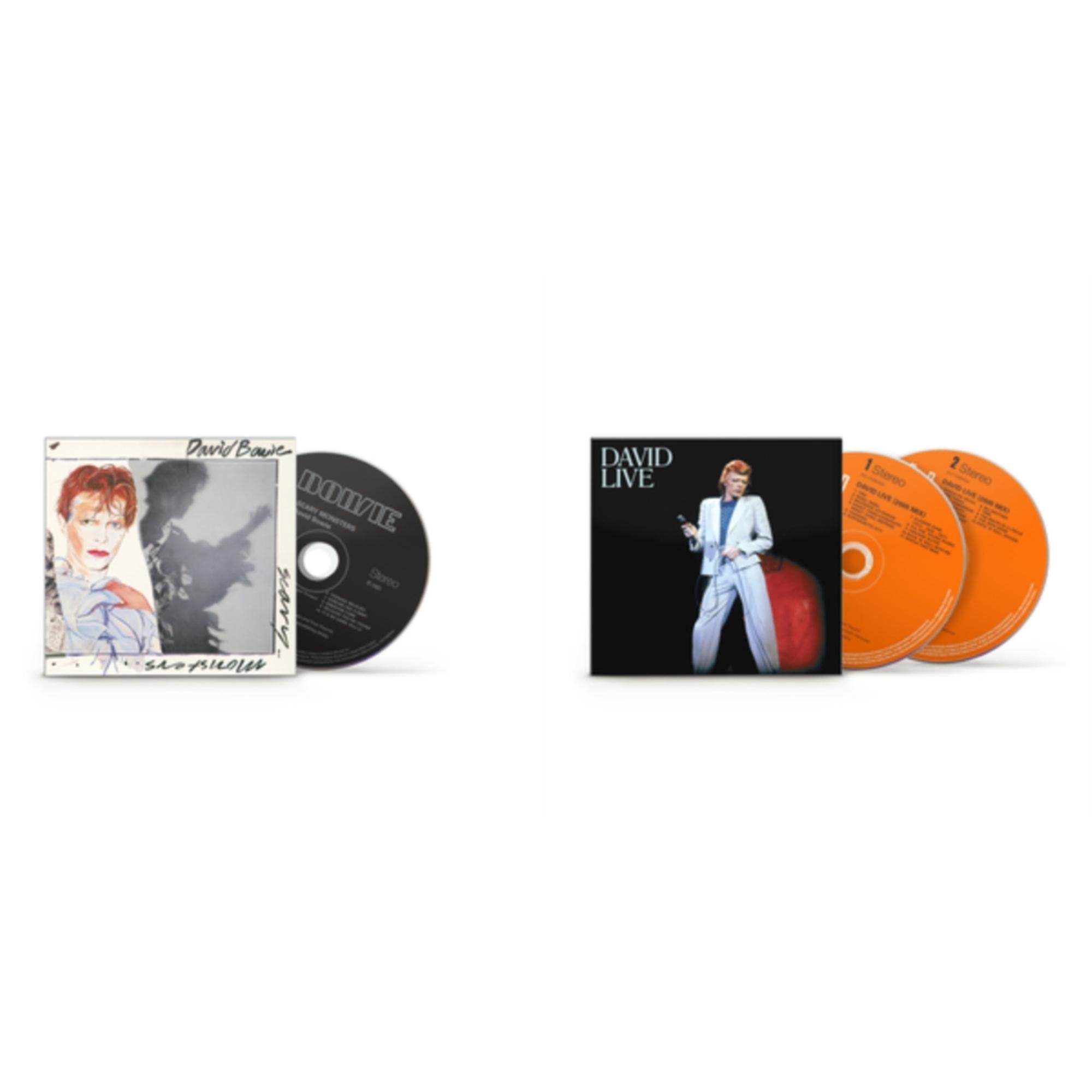 Scary Monsters (& Super Creeps) & David Live (2005 Mix) (2CD)