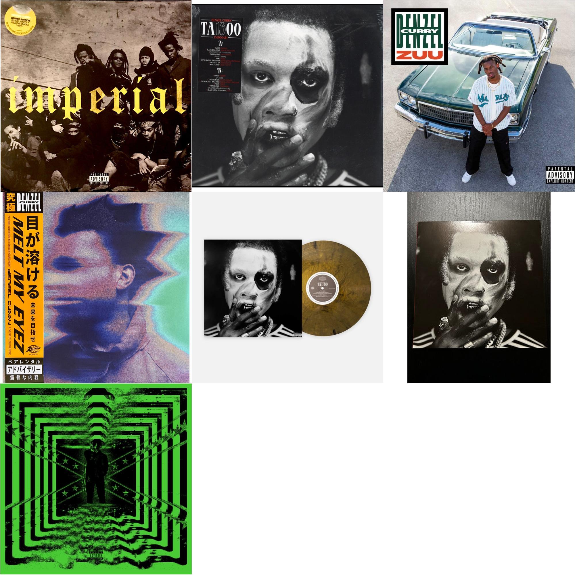 Imperial & Ta13oo (Red Slushie LP Vinyl) & Zuu & Melt My Eyez See Your Future & Ta13oo & Ta13oo (Red Translucent LP Vinyl) & 32 Zel (Neon Yellow LP Vinyl)