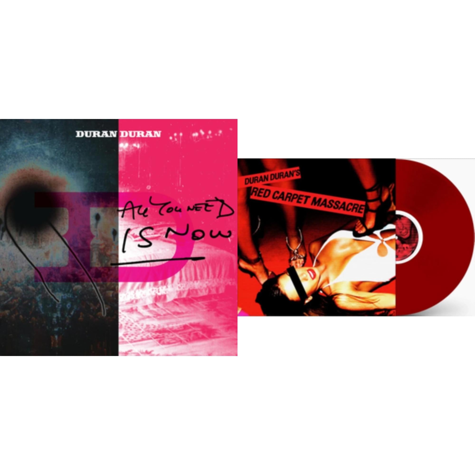 All You Need Is Now (Magenta Vinyl/2LP) (I) & Red Carpet Massacre (Translucent Ruby Vinyl/2LP) (I)